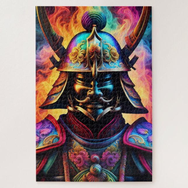 Quebra-cabeça Samurai Jigsera Japonês (Vertical)