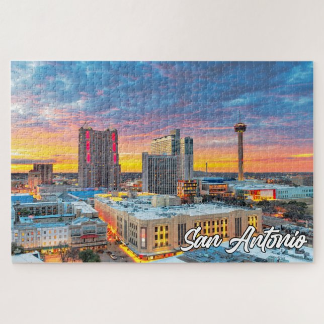 Quebra-cabeça San Antonio, Texas, Estados Unidos (Horizontal)