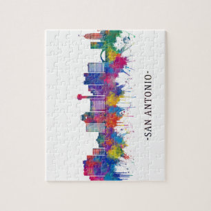 Quebra-cabeça San Antonio Texas Skyline