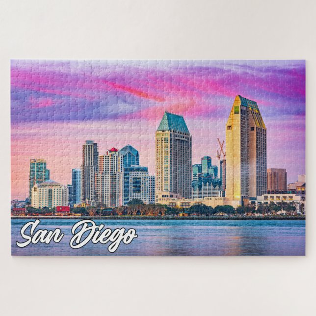 Quebra-cabeça San Diego, Califórnia, Estados Unidos (Horizontal)