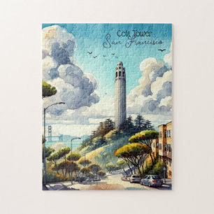 Quebra-cabeça San Francisco Landmark Souvenir