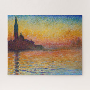 Quebra-cabeça San Giorgio Maggiore em Dusk (por Claude Monet)