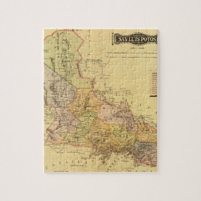 Quebra-cabeça San Luis Potosi (Vertical)