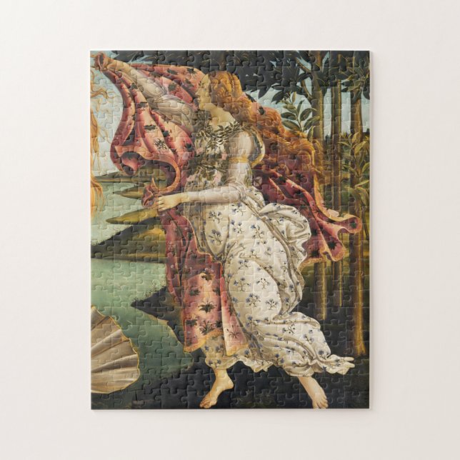 Quebra-cabeça Sandro Botticelli Nascimento de Vênus Hora de Prim (Vertical)