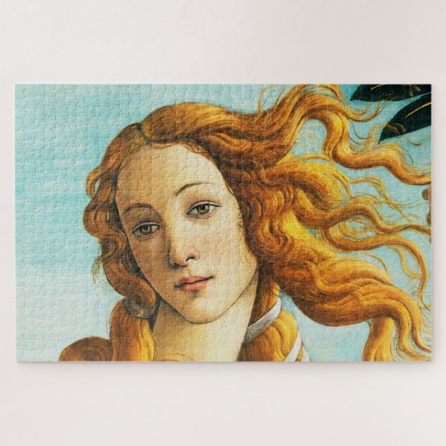 Quebra-cabeça Sandro Botticelli O Nascimento de Vênus Detalhe (Horizontal)