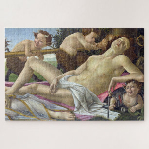 Quebra-cabeça Sandro Botticelli - Vênus e Marte, lado direito