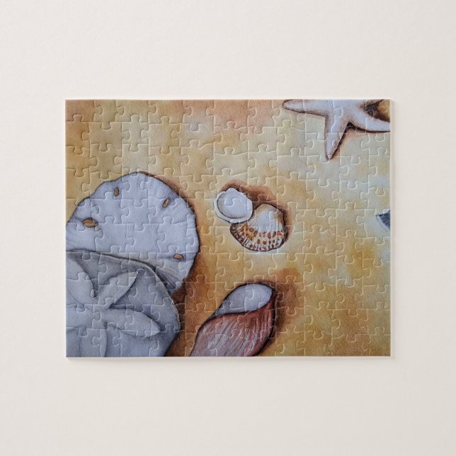Quebra-cabeça Sandy Seashells (Horizontal)