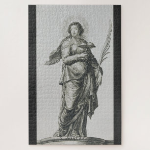 Quebra-cabeça Santa Ágata da Sicília Graça Vulcânica Arte