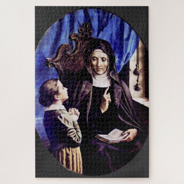 Quebra-cabeça Santa Ângela Merici Virgem e fundadora (Vertical)