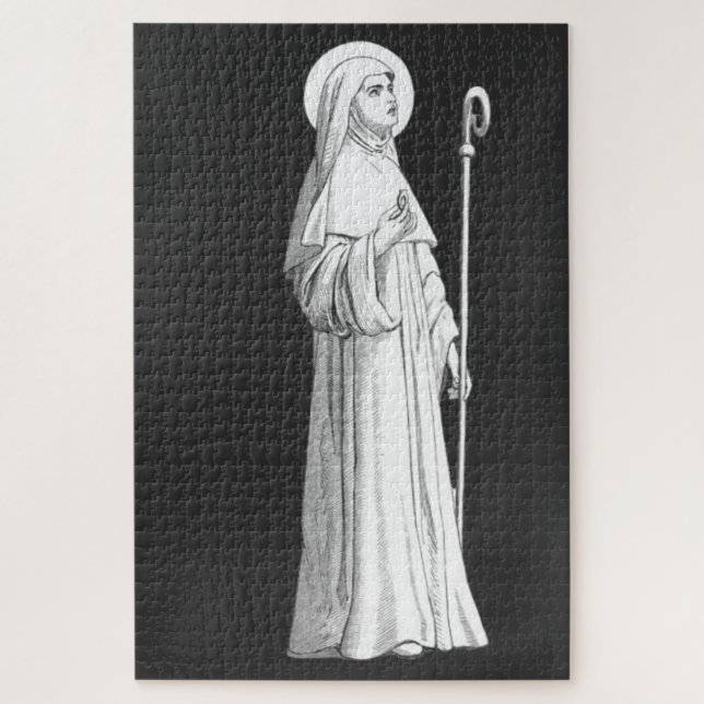Quebra-cabeça Santa Catarina de Siena Virgem (Vertical)