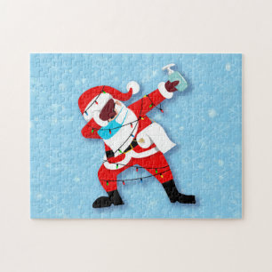 Quebra-cabeça Santa Claus Dabbing