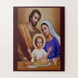 Quebra-cabeça Santa Família - Arte Católica