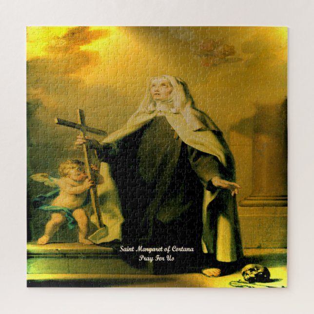 Quebra-cabeça Santa Margarida de Cortona (Vertical)