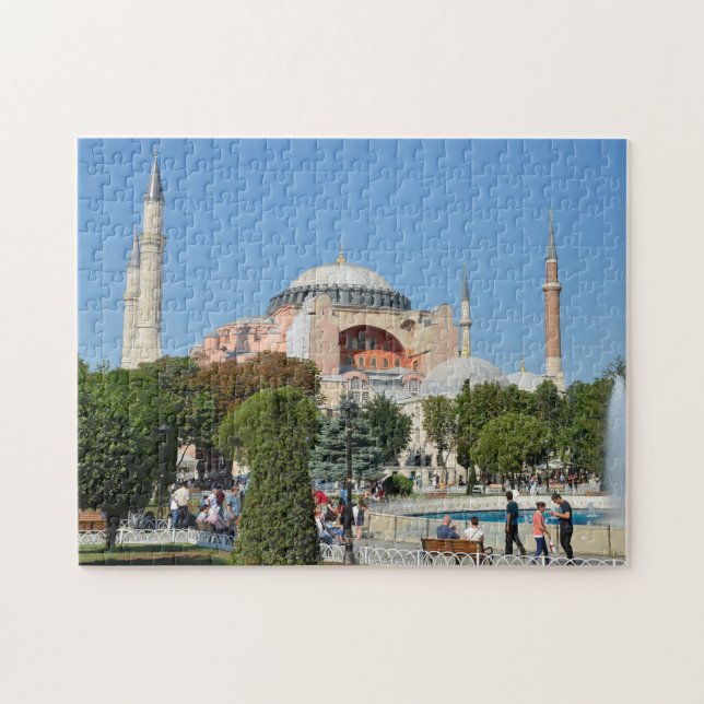 Quebra-cabeça Santa Sofia, Istambul, Turquia (Horizontal)