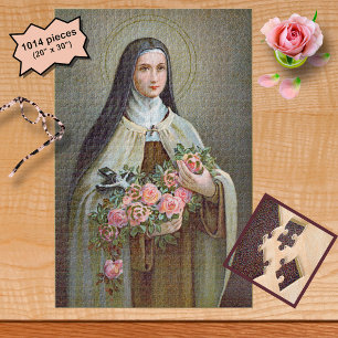 Quebra-cabeça Santa Teresa de Lisieux a Pequena Flor (BJE 01)
