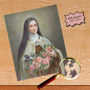 Quebra-cabeça Santa Teresinha de Lisieux a Pequena Flor (BJE 01)