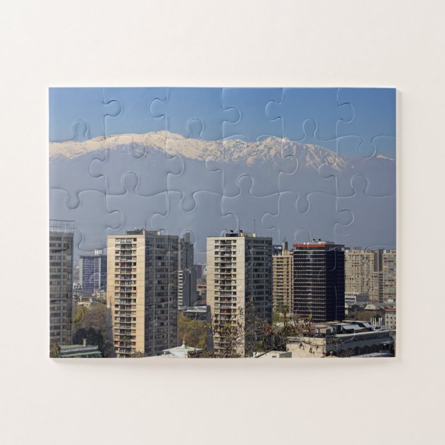 Quebra-cabeça Santiago, Chile 30 pc (Horizontal)