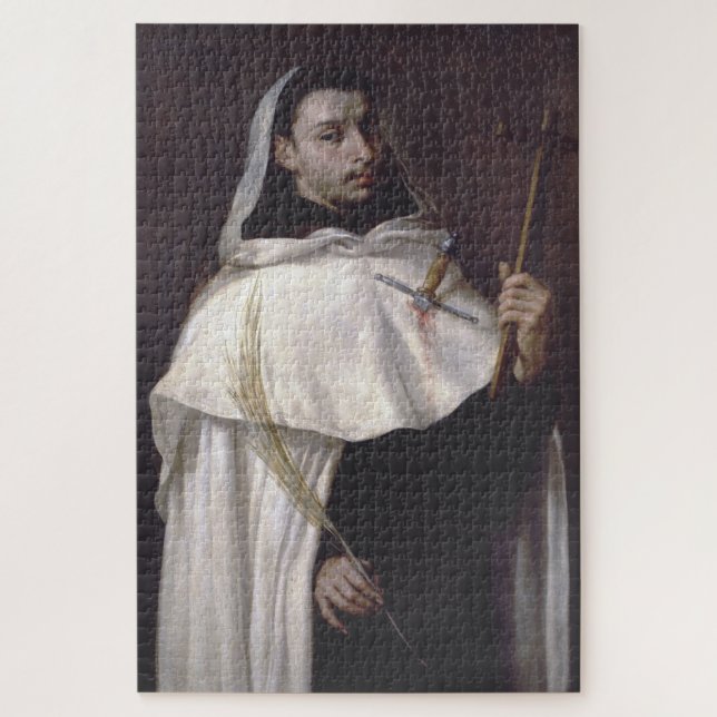 Quebra-cabeça Santo Anjo de Jerusalém Mártir e Pregador (Vertical)