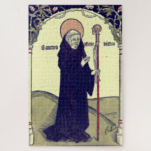 Quebra-cabeça Santo Benedito de Núrsia Pai do Monasticismo