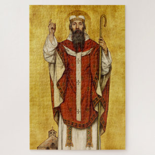 Quebra-cabeça Santo Bonifácio de Mainz - Padroeiro dos Educadore