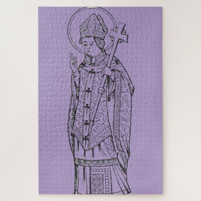 Quebra-cabeça Santo Deiniol Abade e Bispo (Vertical)