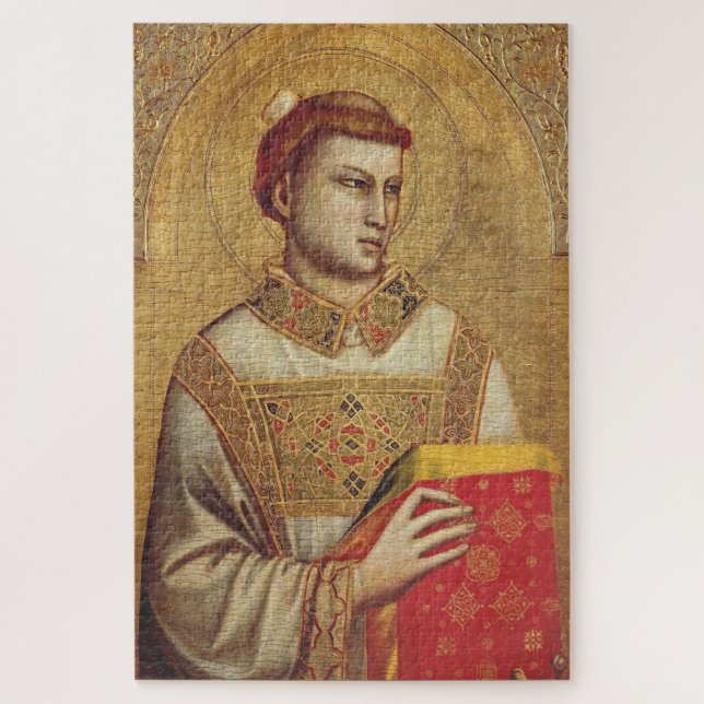 Quebra-cabeça Santo Estêvão por Giotto (Vertical)