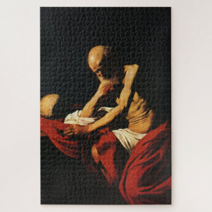 Quebra-cabeça Santo Jerome em Meditação - Caravaggio