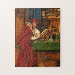 Quebra-cabeça Santo Jerome em seu Estudo, 1435 por Jan van Eyck