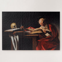 Santo Jerome (por Caravaggio)