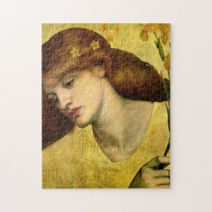 Quebra-cabeça Santo Lily [Sancta Lilias] (por Gabriel Rossetti)