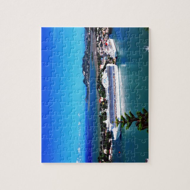 Quebra-cabeça Santo Lucia, navio de cruzeiros (Vertical)