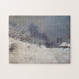 Quebra-cabeça Santo Rodoviário - Siméon Fazenda Inverno Monet 