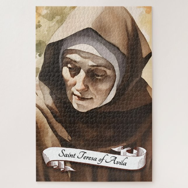 Quebra-cabeça Santo Teresa de Ávila (Vertical)