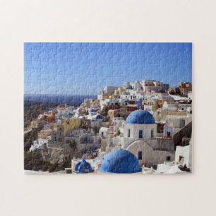 Quebra-cabeça Santorini no sol