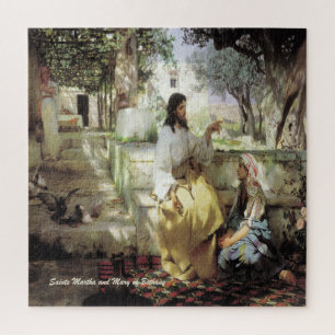 Quebra-cabeça Santos Martha e Maria de Bethany