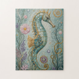 Quebra-cabeça Santuário de Cavalo-Marinho Shimmering