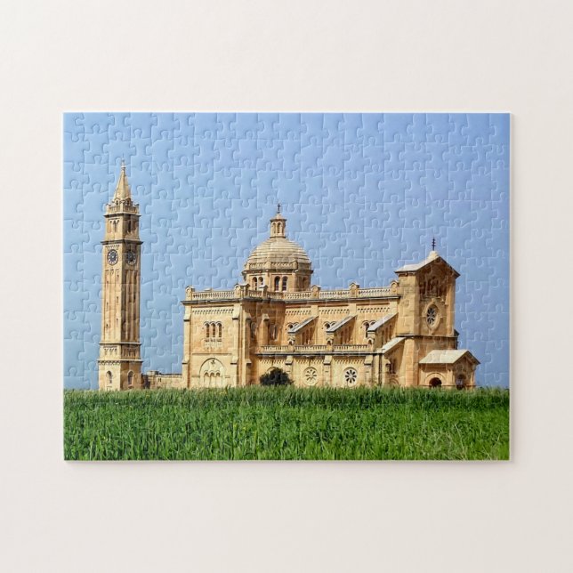 Quebra-cabeça Santuário Ta Pinu, Gharb, Ilha Gozo (Horizontal)