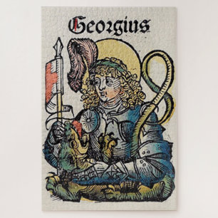 Quebra-cabeça São Jorge e o Dragão Grande Mártir