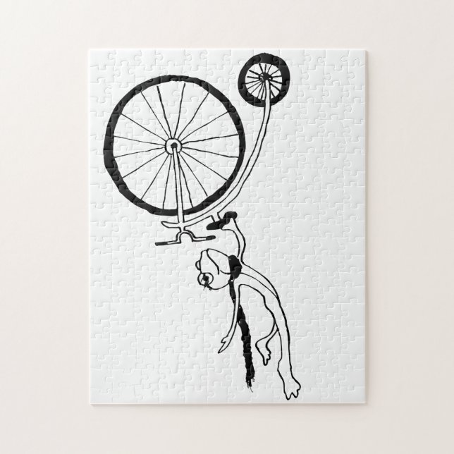 Quebra-cabeça Sapo Ciclista (Vertical)