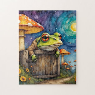 Quebra-cabeça Sapo Whimsical Storybook