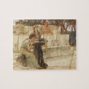 Quebra-cabeça Sappho e Alcaeus por Sir Lawrence Alma Tadema