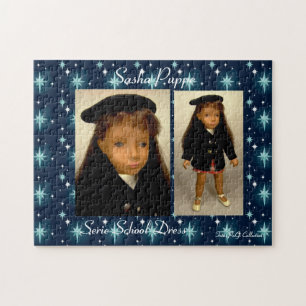 Quebra-cabeça Sasha Doll puzzle School Dress