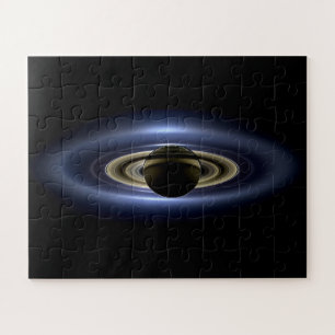 Quebra-cabeça Saturno Eclipsou o Sol do Orbiter Cassini  