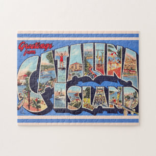 Quebra-cabeça Saudação da Ilha Catalina 11x14