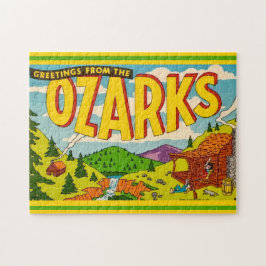 Quebra-cabeça Saudação Ozarks 11x14