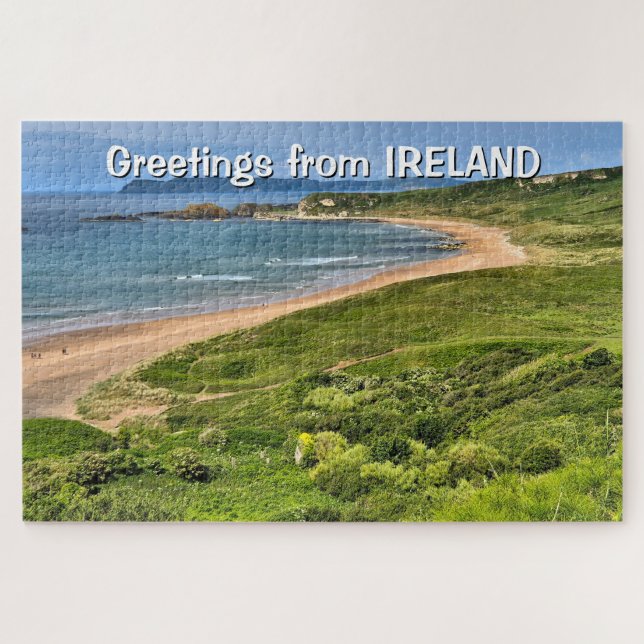 Quebra-cabeça Saudações da Irlanda: Baía de White Park (Horizontal)