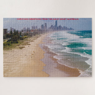 Quebra-cabeça Saudações de Aniversário Gold Coast Queensland Aus