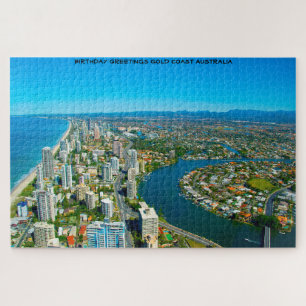 Quebra-cabeça Saudações de Aniversário Gold Coast Queensland Aus