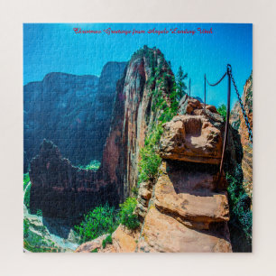 Quebra-cabeça Saudações de Natal Angels Landing Utah
