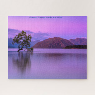 Quebra-cabeça Saudações de Natal Lago Wanaka
